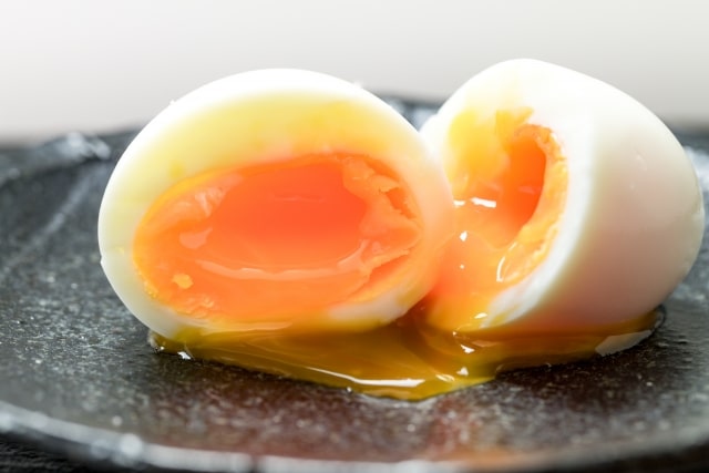 半熟の卵